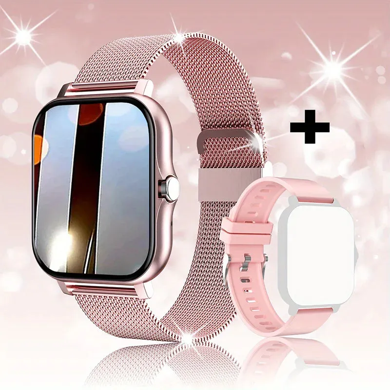 2023 SmartWatch Android Phone 1.44\" Full Touch Women Men"
