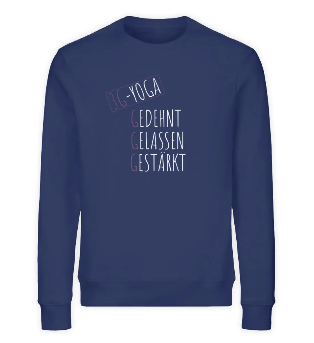 3G-Yoga Bio Sweatshirt Unisex