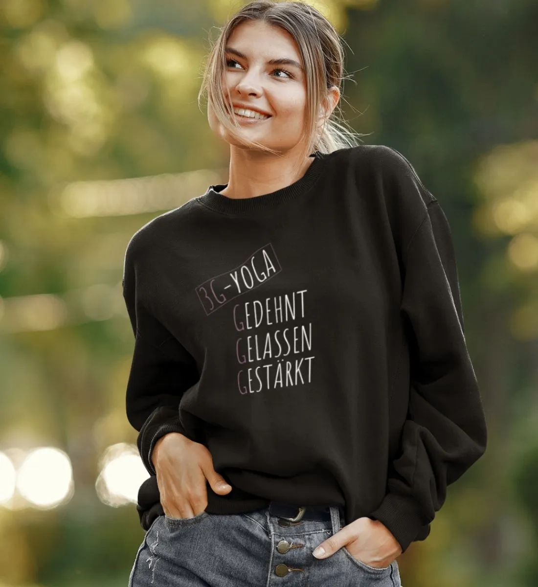 3G-Yoga Bio Sweatshirt Unisex