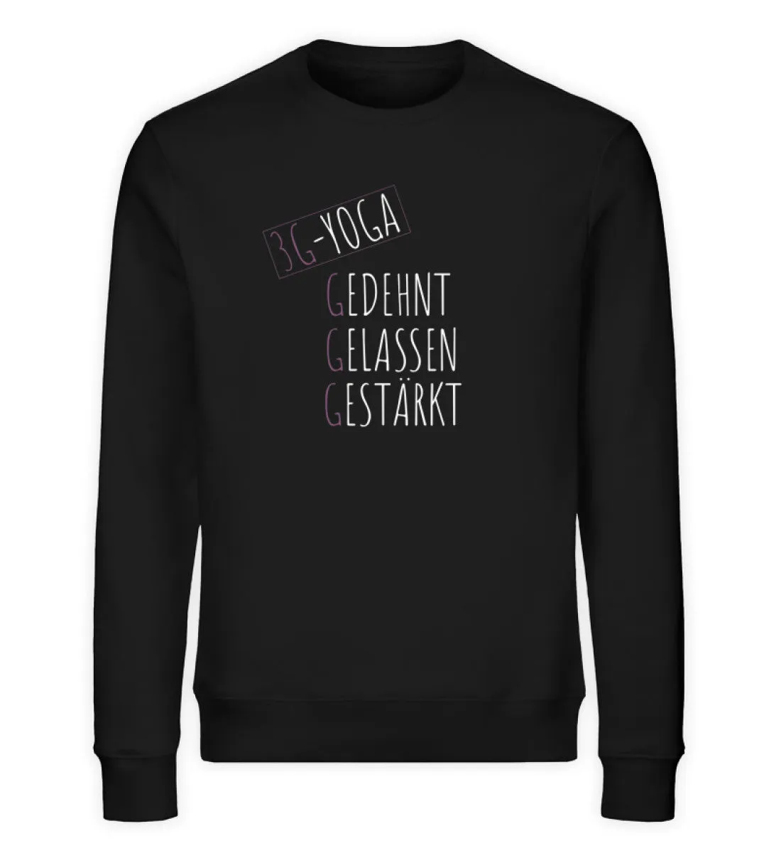 3G-Yoga Bio Sweatshirt Unisex