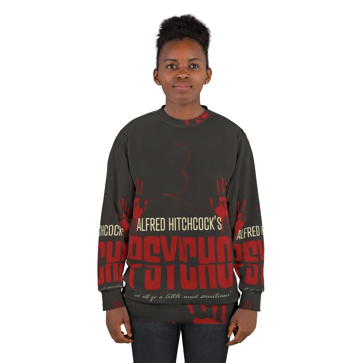 Alfred Hitchcock Psycho Thriller Movie Sweatshirt