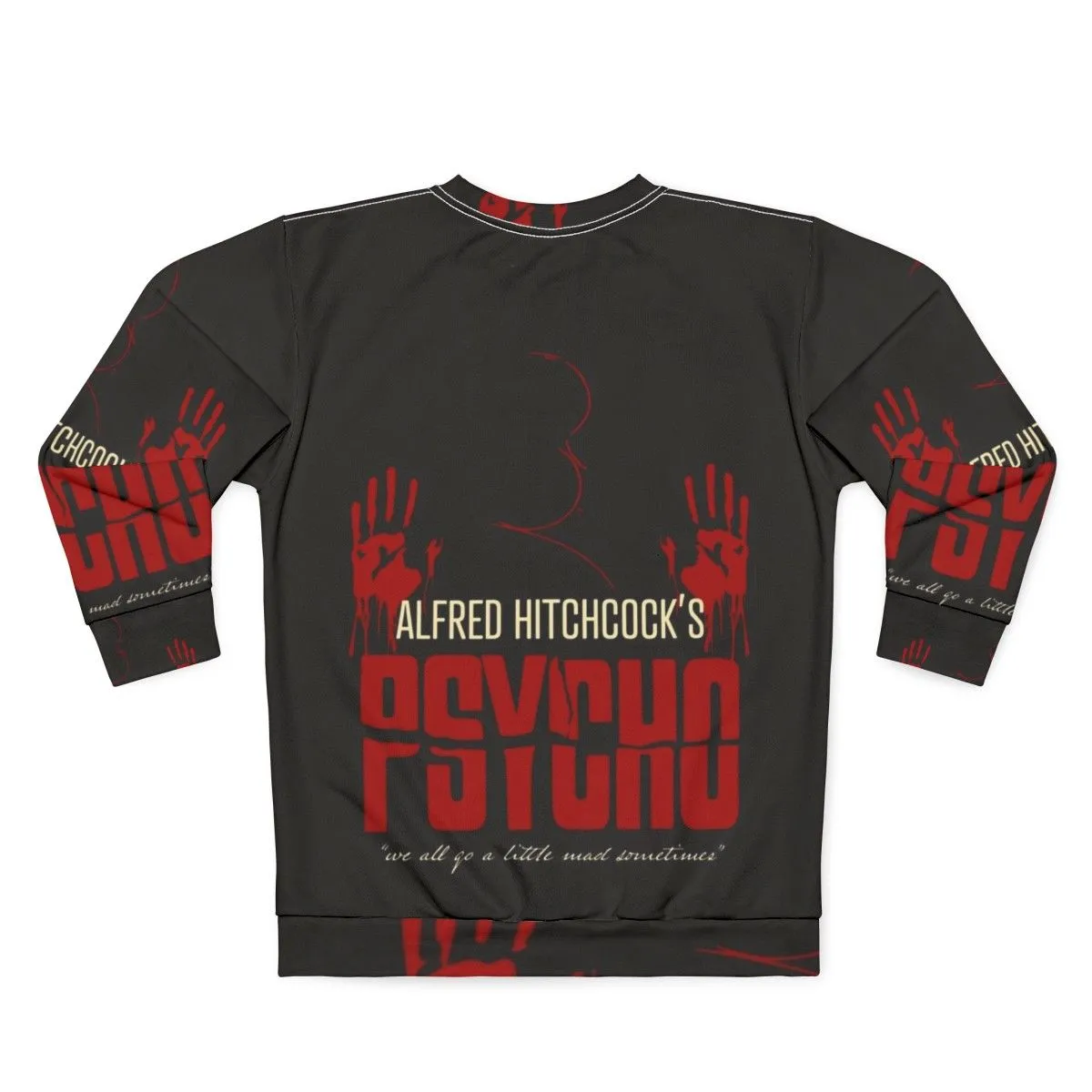 Alfred Hitchcock Psycho Thriller Movie Sweatshirt