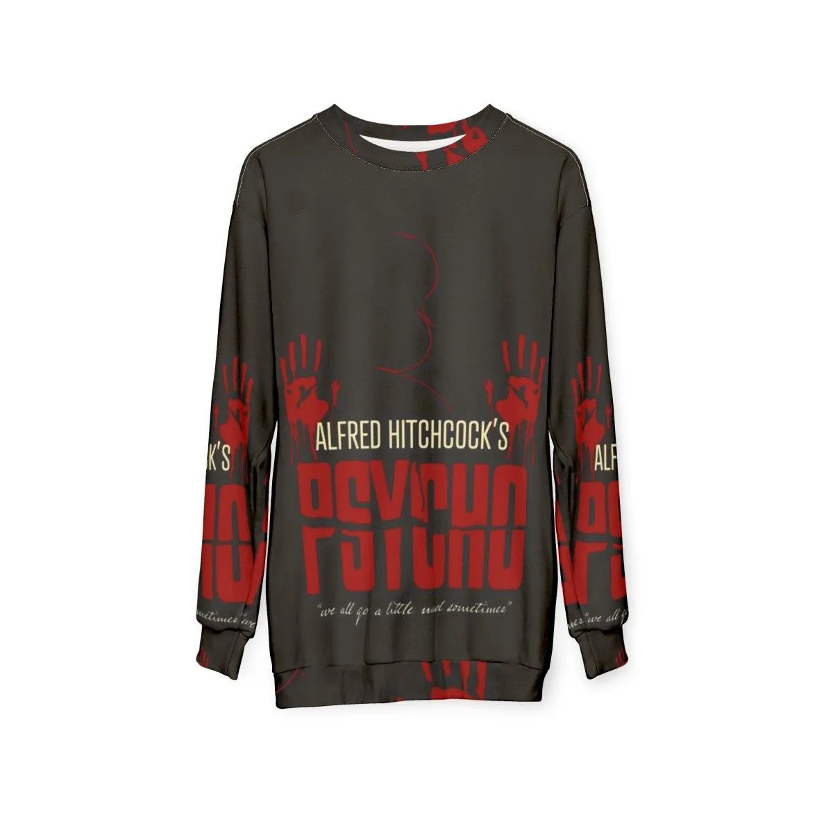 Alfred Hitchcock Psycho Thriller Movie Sweatshirt