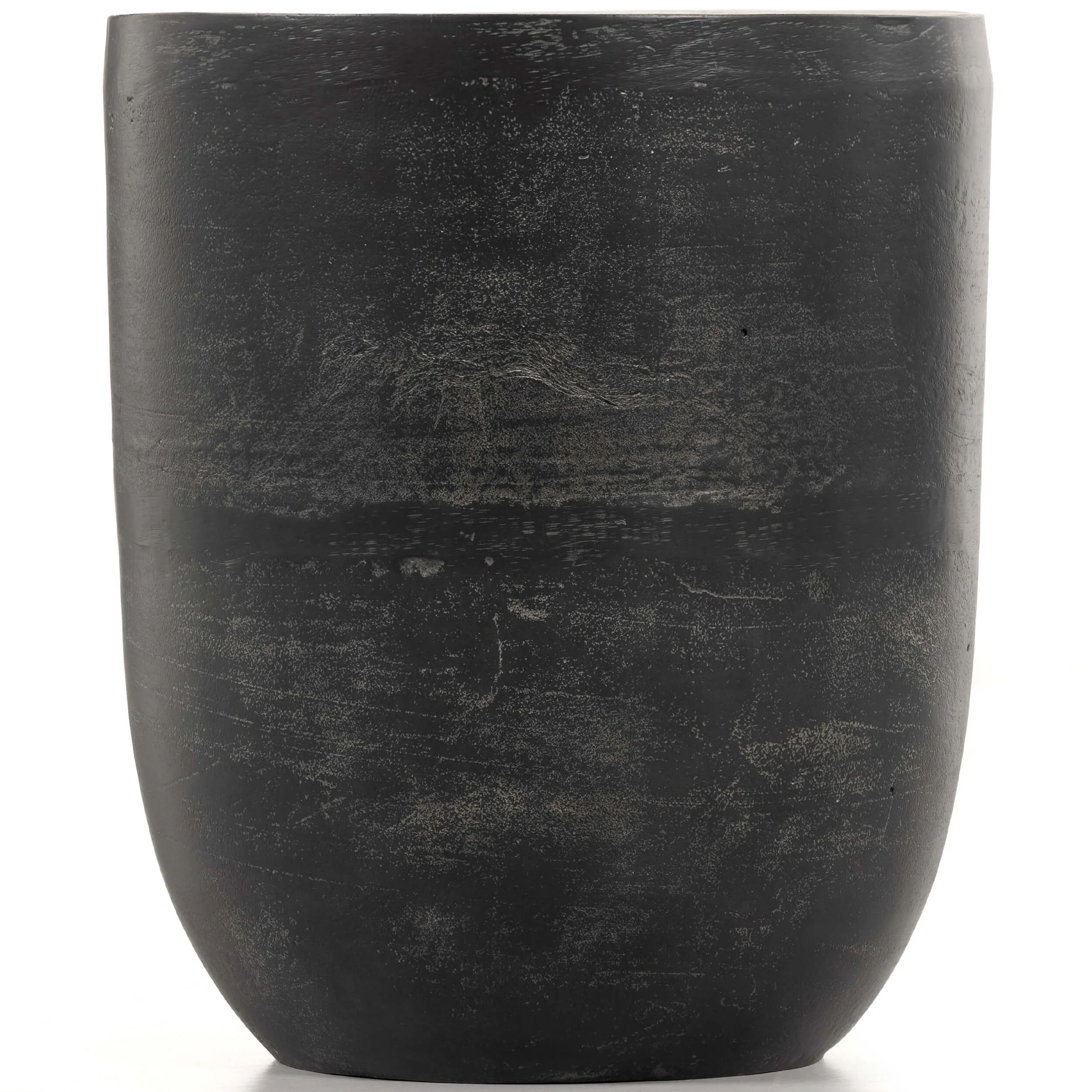 Basil Outdoor Drink Table, Aged Grey