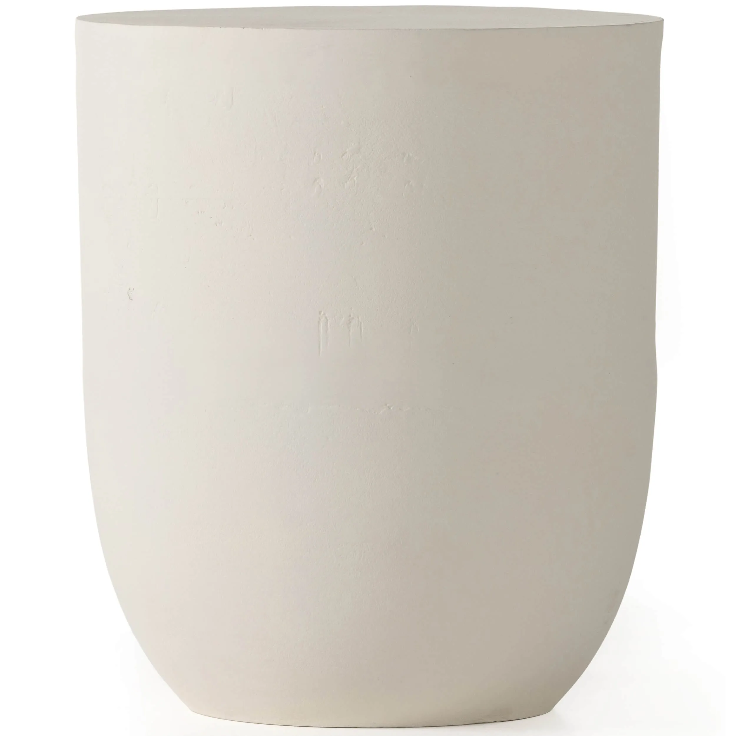 Basil Outdoor Drink Table, Matte White
