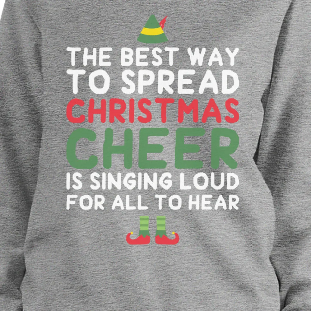 Best Way To Spread Christmas Cheer Sweatshirt Cute Fleece Sweater