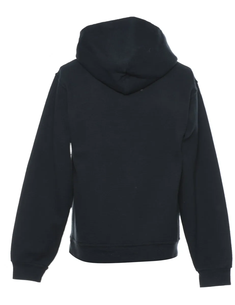 Black Plainview Lacrosse Hoodie - S