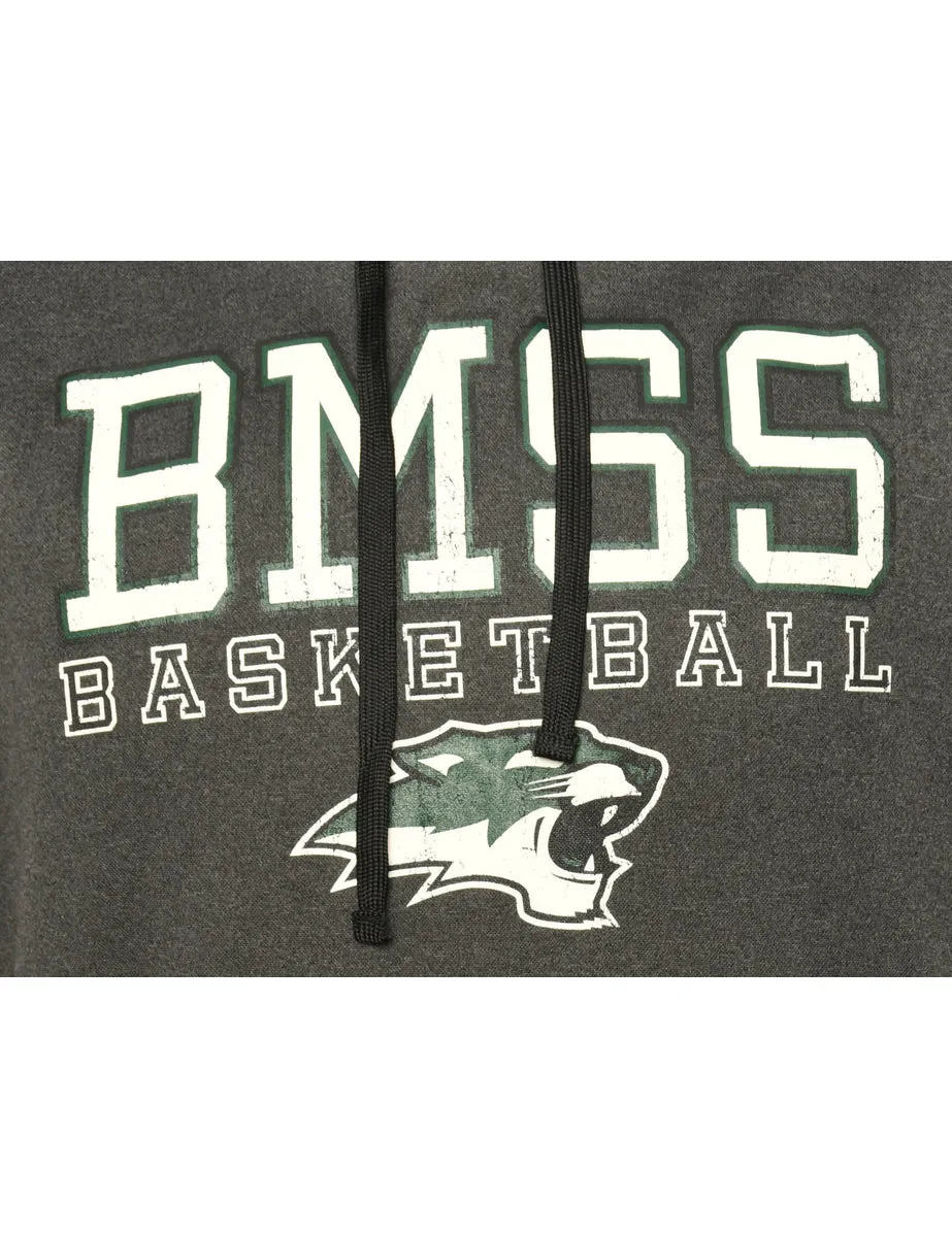 BMSS Basketball Hooded Sports Sweatshirt - L
