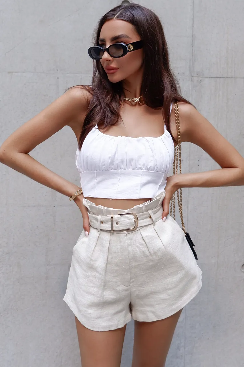 Brielle white top