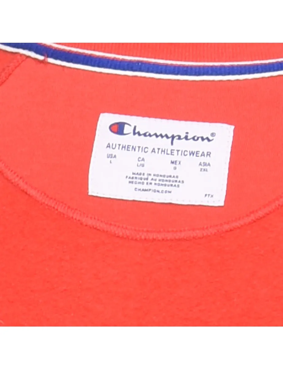 Champion Printed Sweatshirt - L