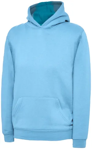 Childrens Classic Hooded Sweatshirt | Sky