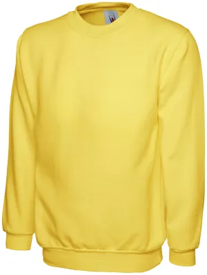 Childrens Classic Sweatshirt | Yellow