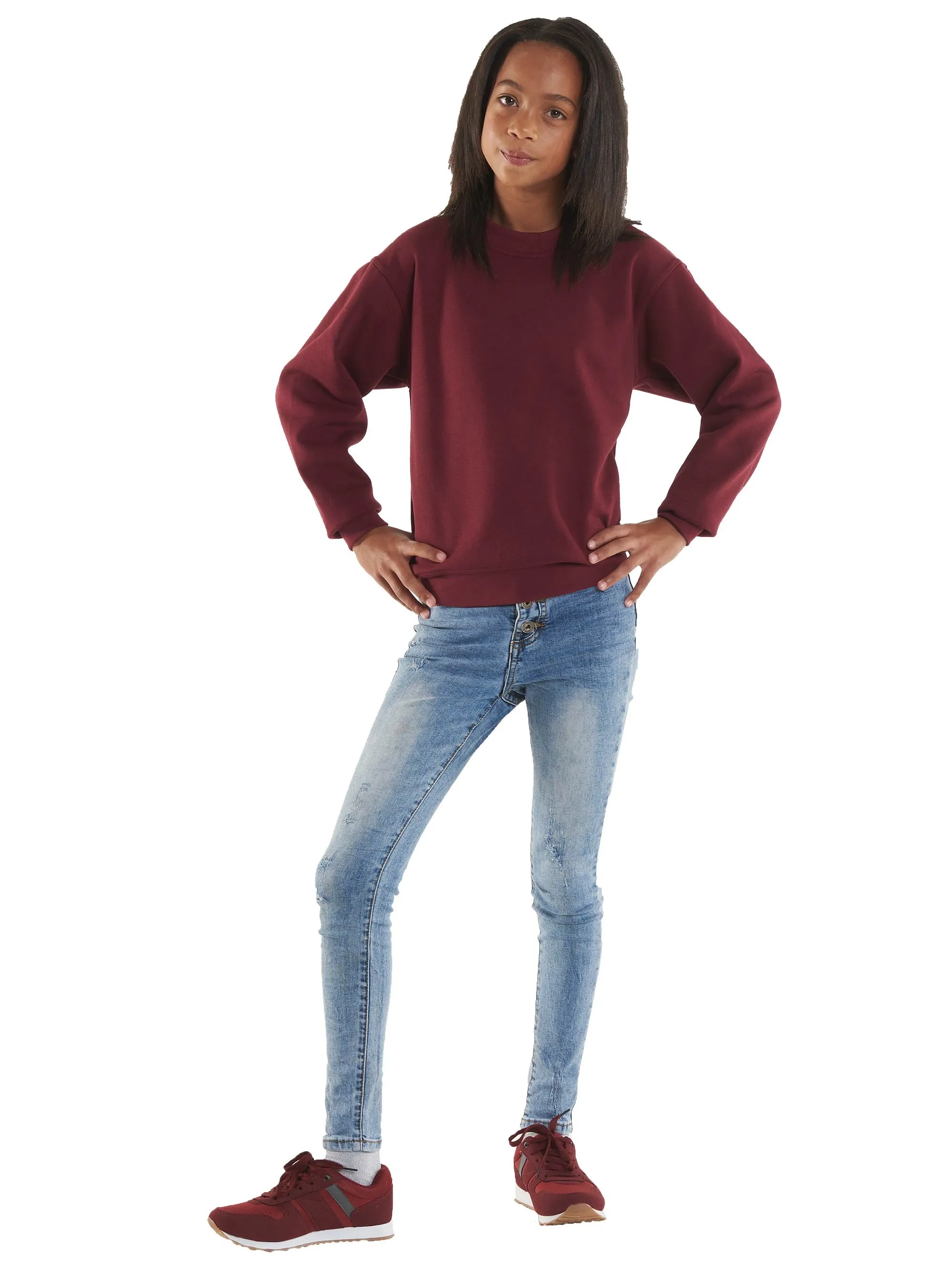 Childrens Classic Sweatshirt | Yellow