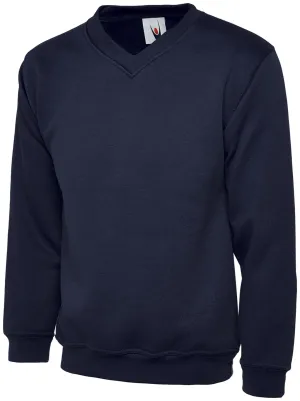 Childrens Classic V-Neck Sweatshirt | Navy