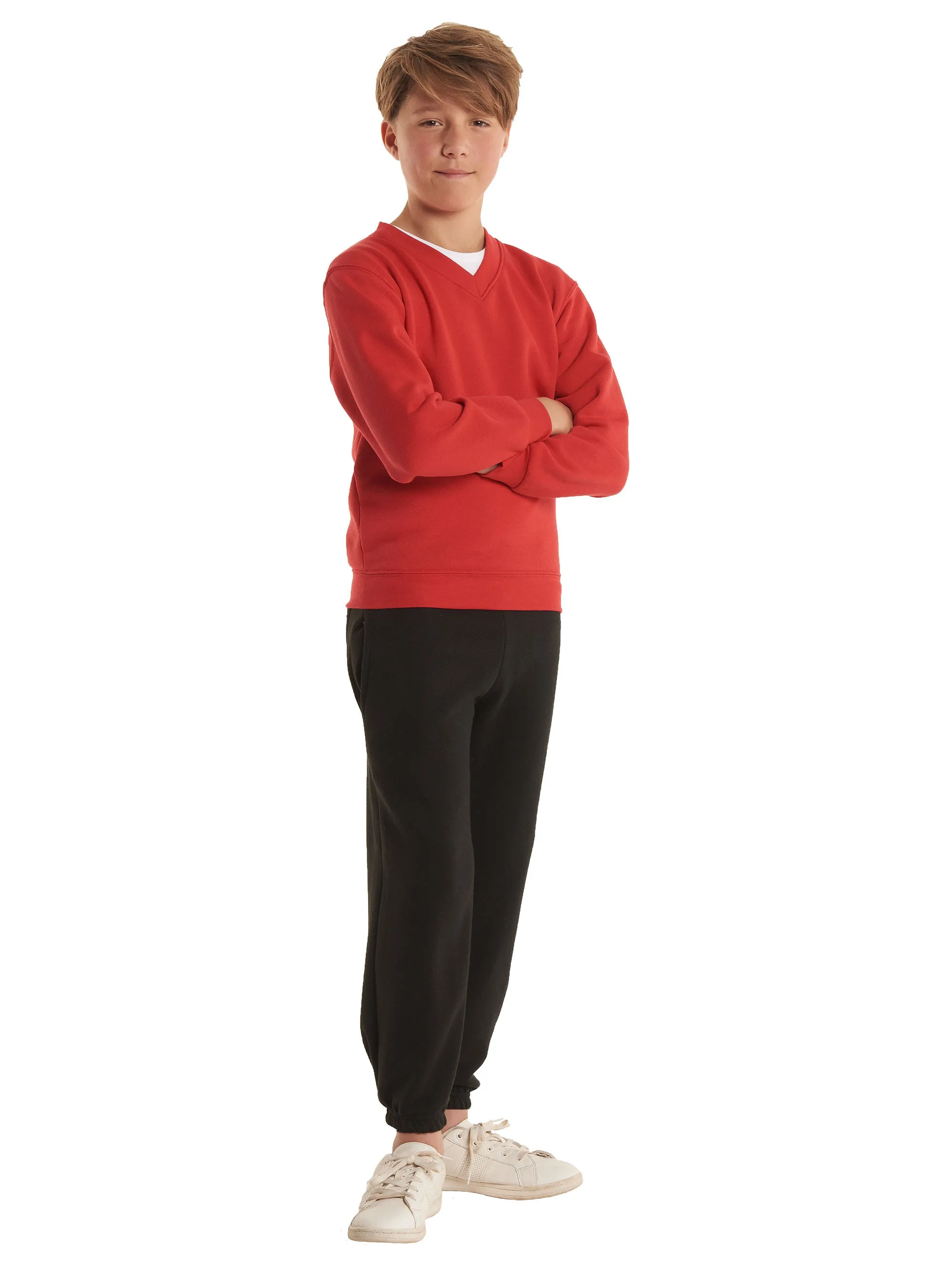 Childrens Classic V-Neck Sweatshirt | Navy