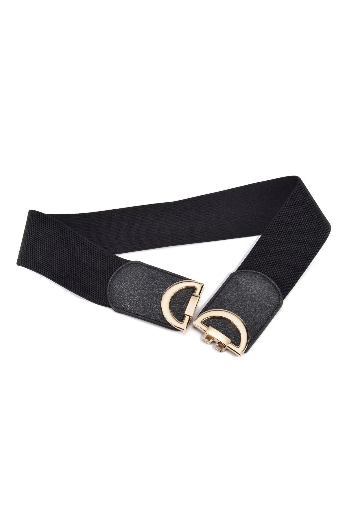 Classic Black Buckle Belt - W21 - WB00003
