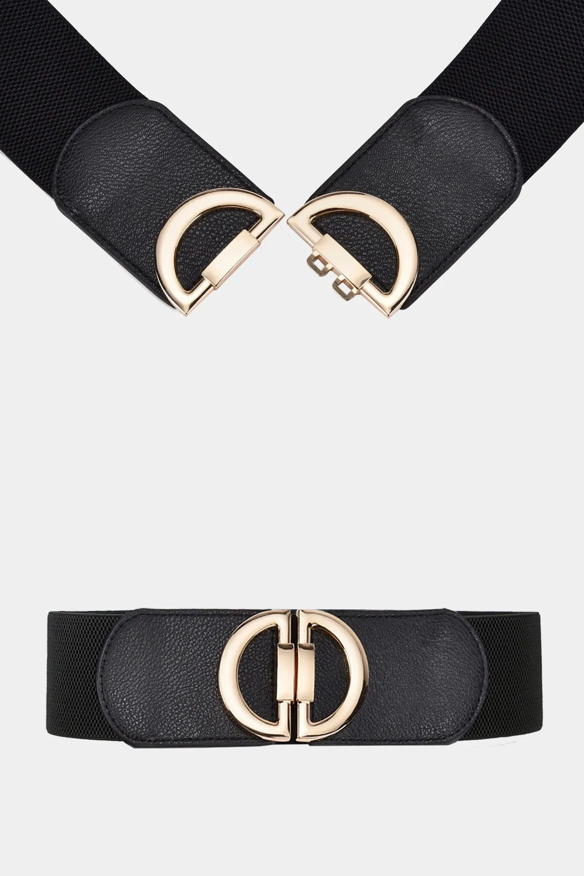 Classic Black Buckle Belt - W21 - WB00003