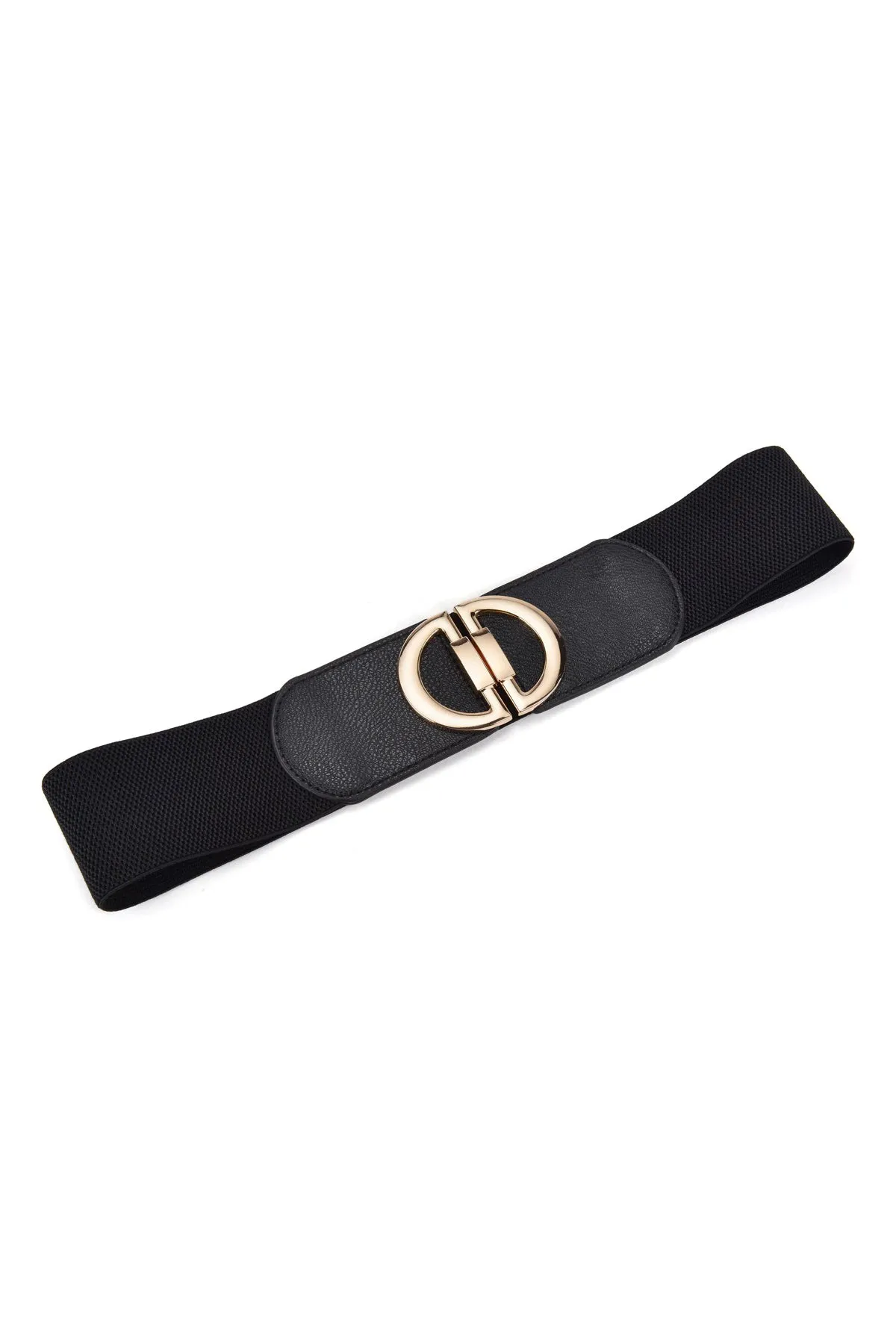 Classic Black Buckle Belt - W21 - WB00003