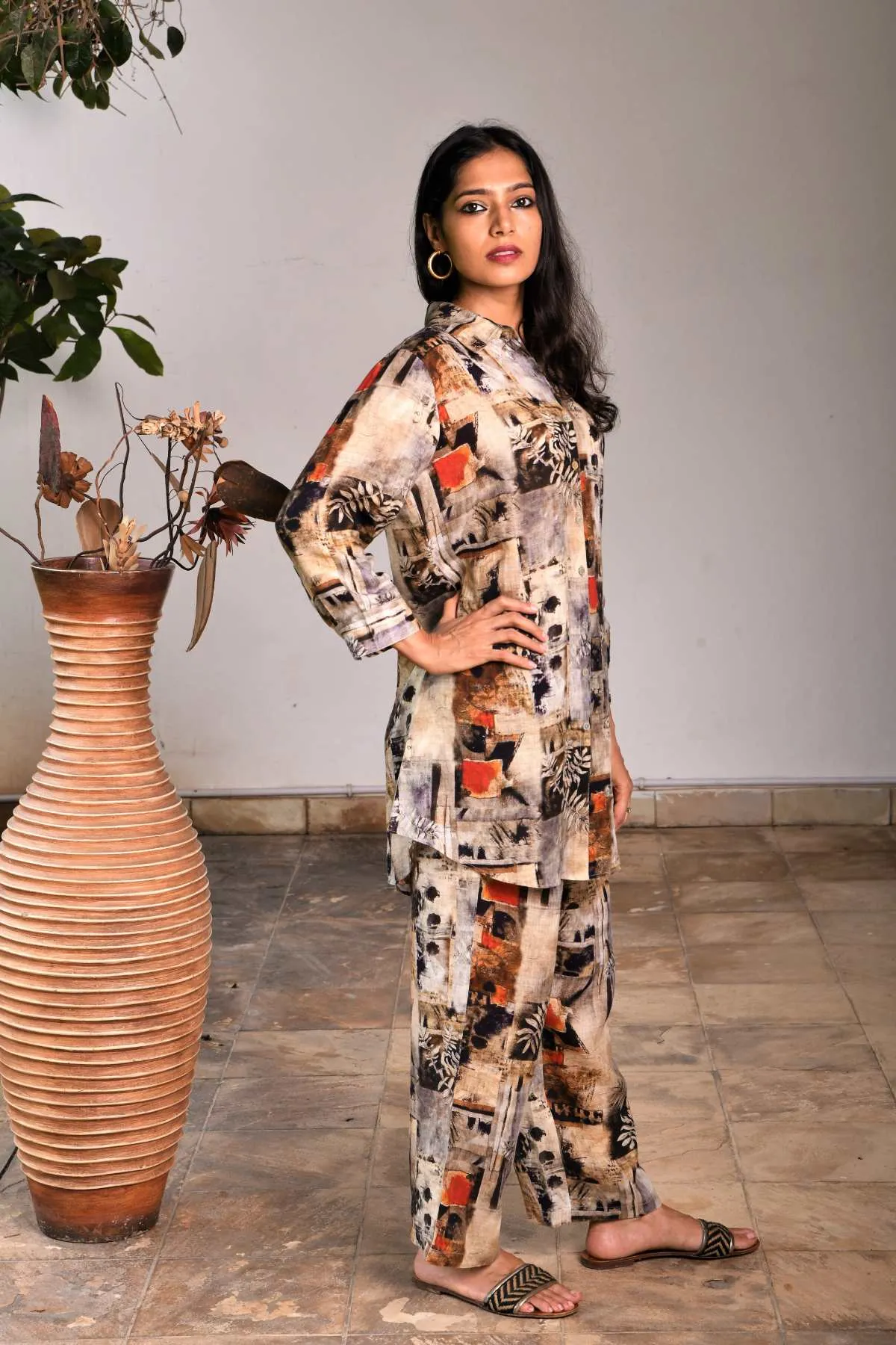 Collage Printed Tunic