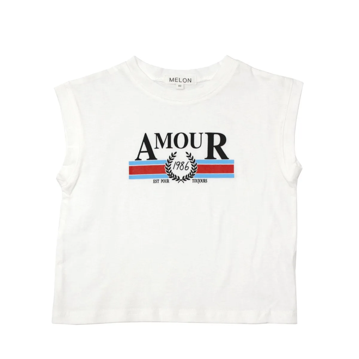 Cotton Statement Tee, Daisy White