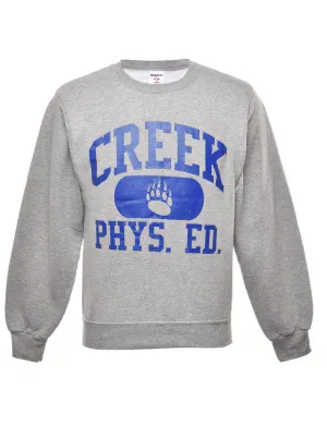 Creek Printed Sweatshirt - S
