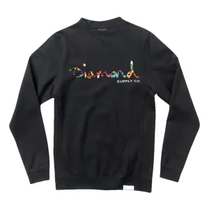 Diamond Supply Co OG Script Fasten Sweatshirt Black