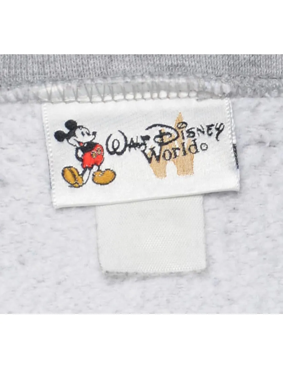 Disney Cartoon Grey Classic Sweatshirt - L