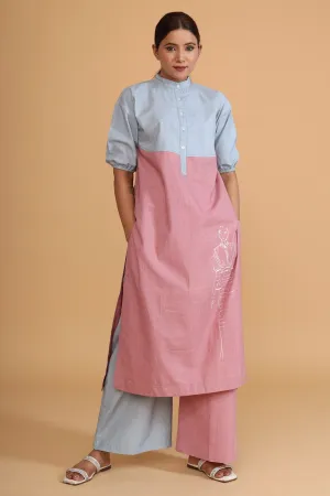 Double Shaded Tunic Co-ord Set