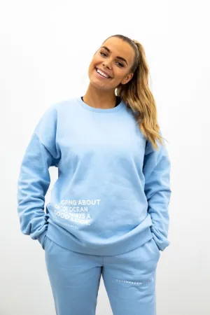 Earth Unisex Sweatshirt Sky