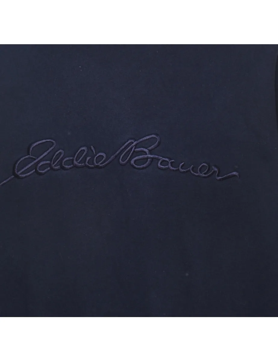 Eddie Bauer Plain Embroidered Sweatshirt - M