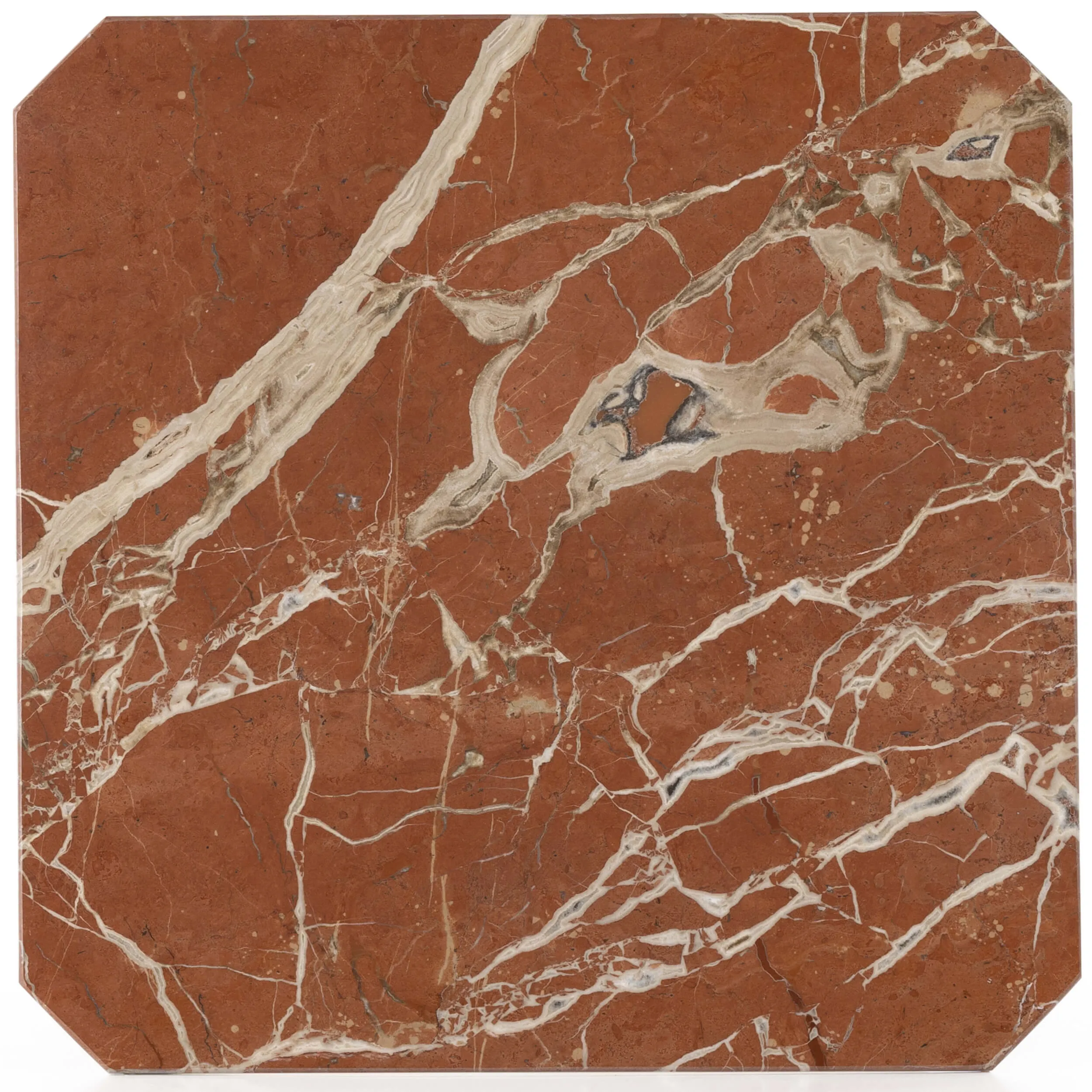 Edina Big Coffee Table, Rusty Marble