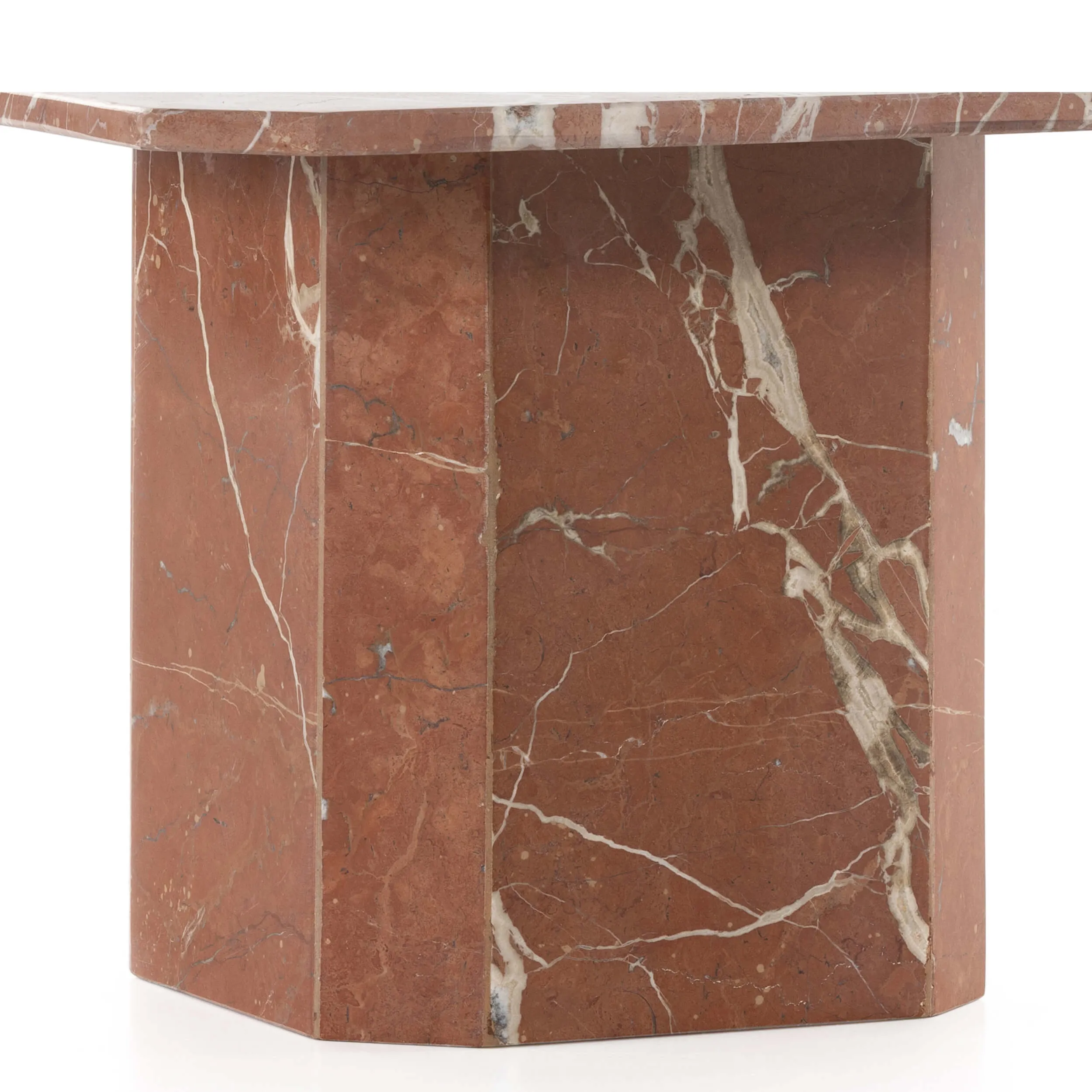 Edina Big Coffee Table, Rusty Marble