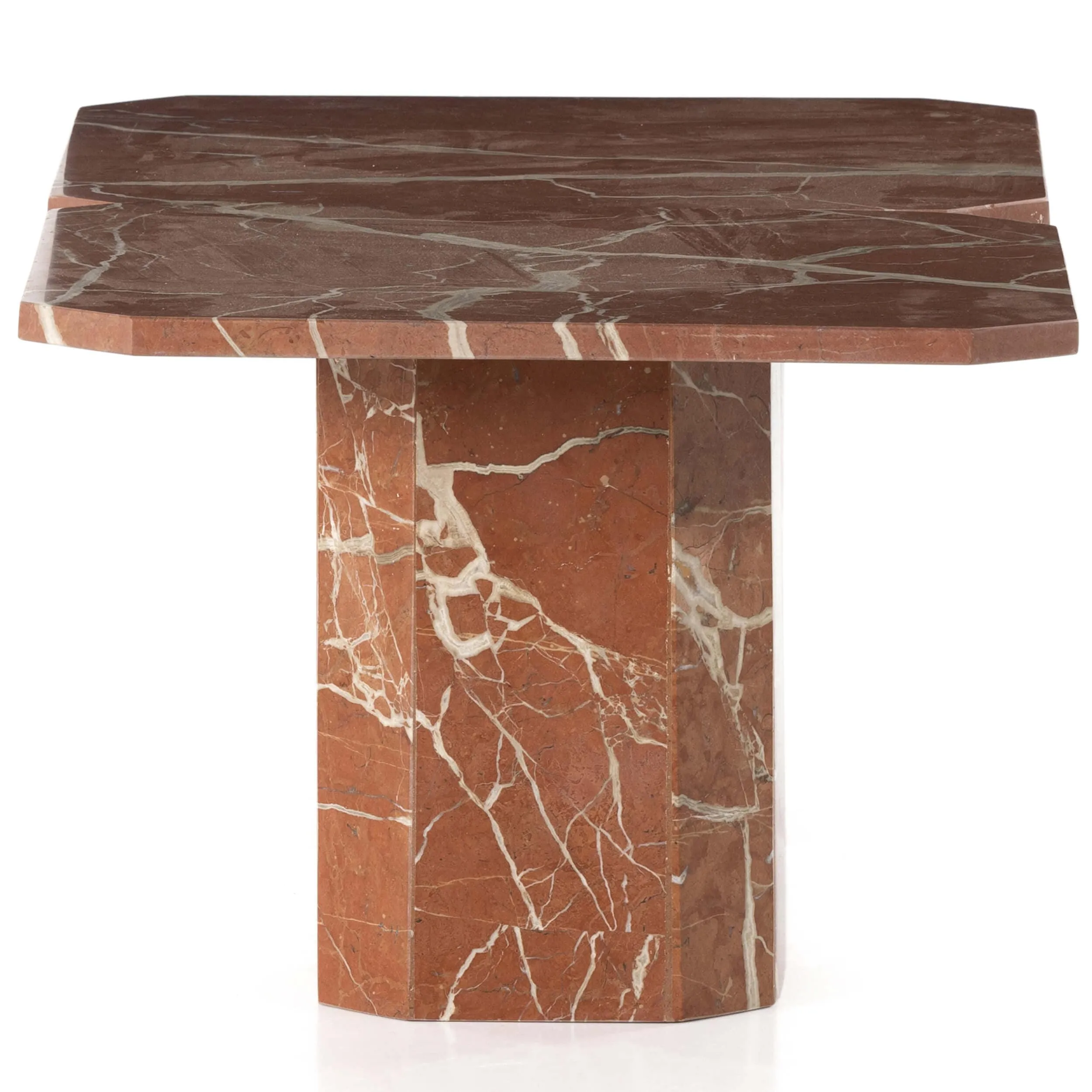 Edina Small Coffee Table, Rusty Marble, Set of 2
