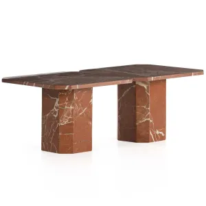 Edina Small Coffee Table, Rusty Marble, Set of 2
