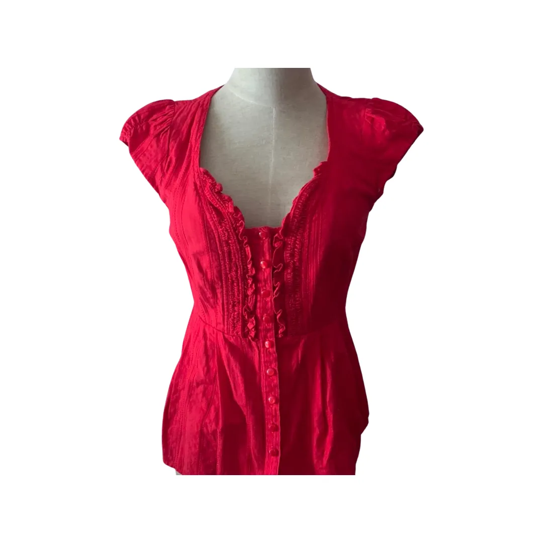 Edme and esyllite red top size 4