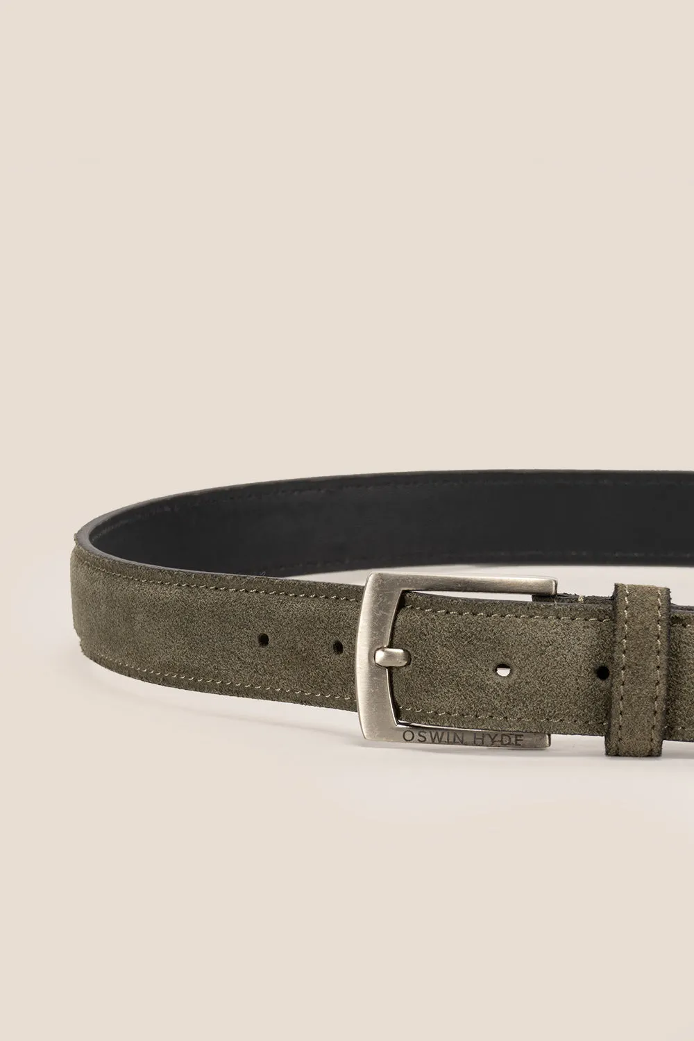 Exton Olive Suede