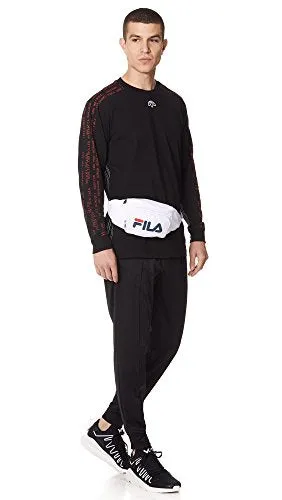 Fila Women's Fanny Pack, White/Red/Peacoat, One Size