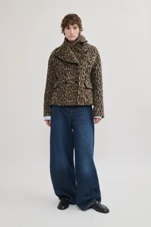 Fitted Leo Peacoat
