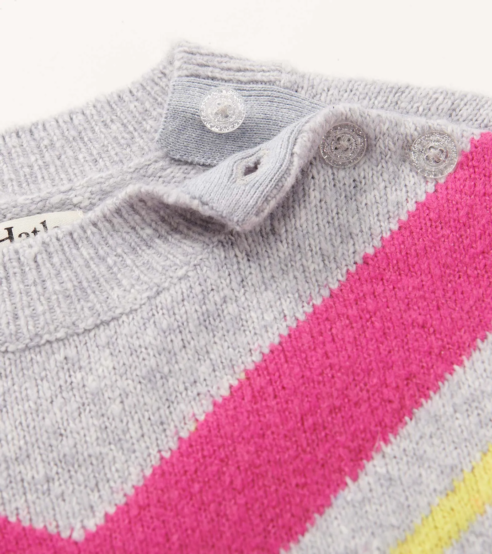 Girls Chevron Stripe Chunky Sweater Tunic