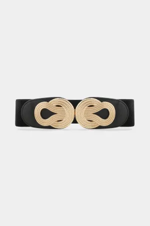 Gold Knot Buckle Belt - W21 - WB00008