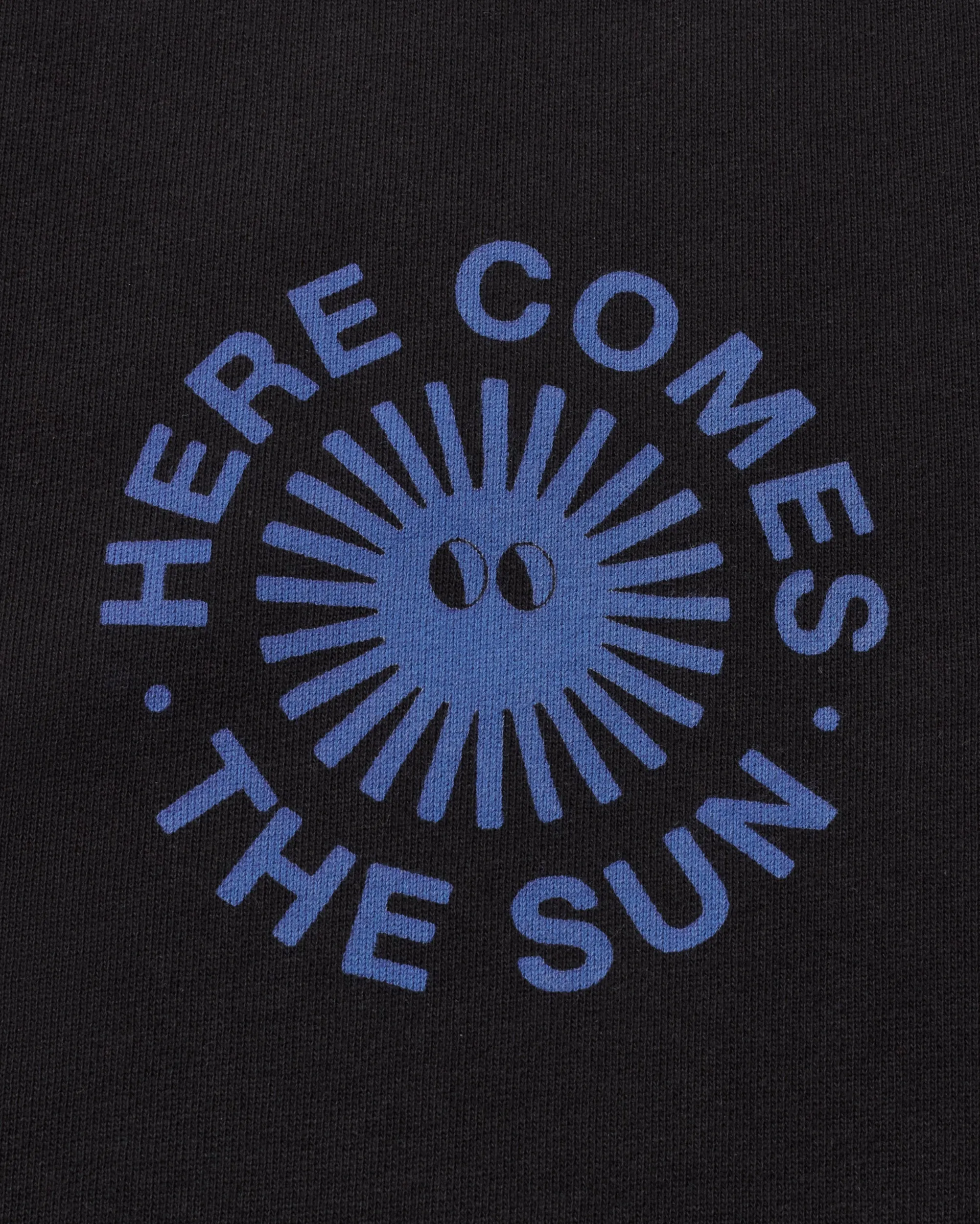 Happy Sun Sweatshirt Black