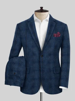 Harris Tweed Scot Blue Suit