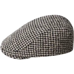 Harwood Houndstooth flat cap by Bailey