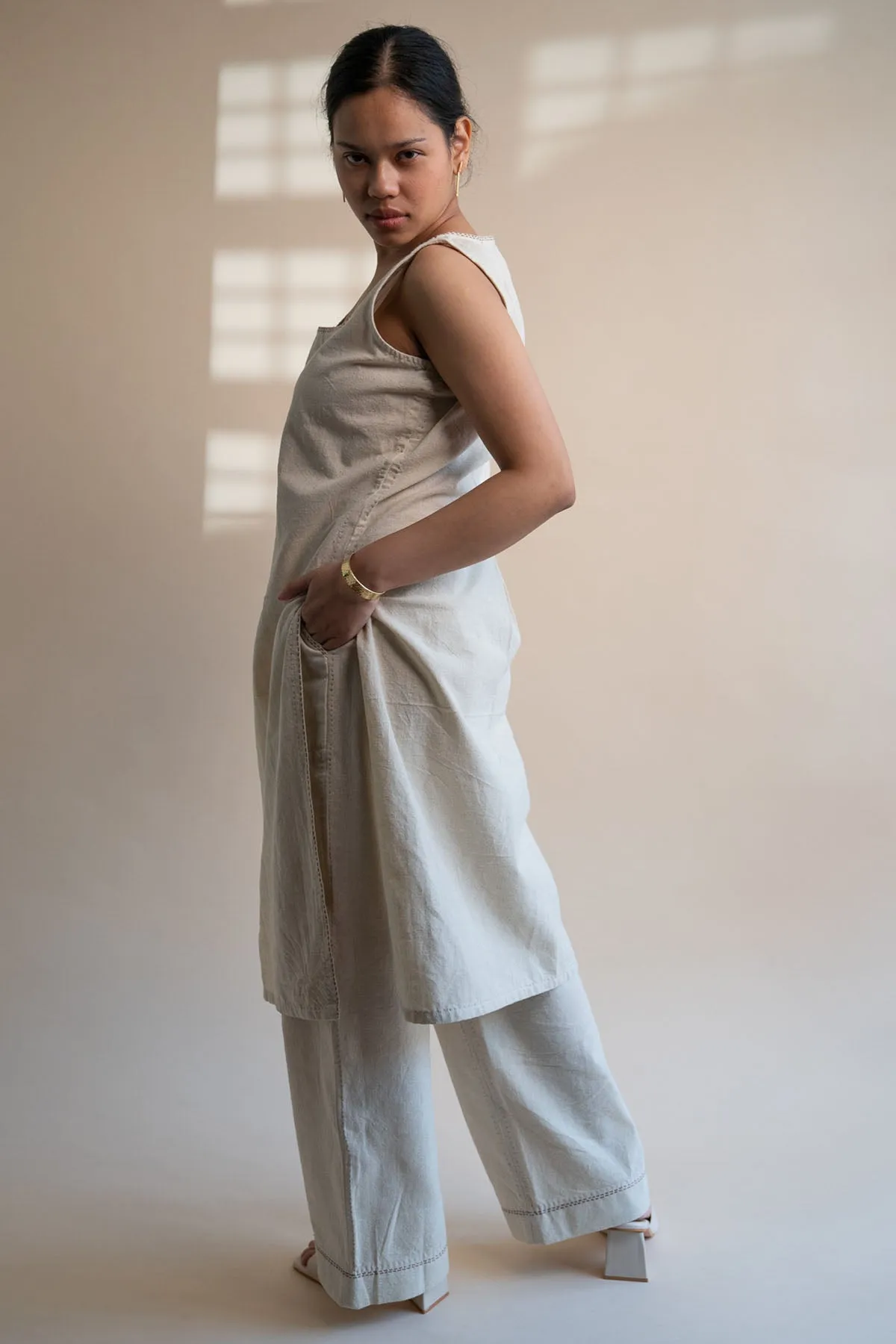 High Slit Tunic & Pants Set