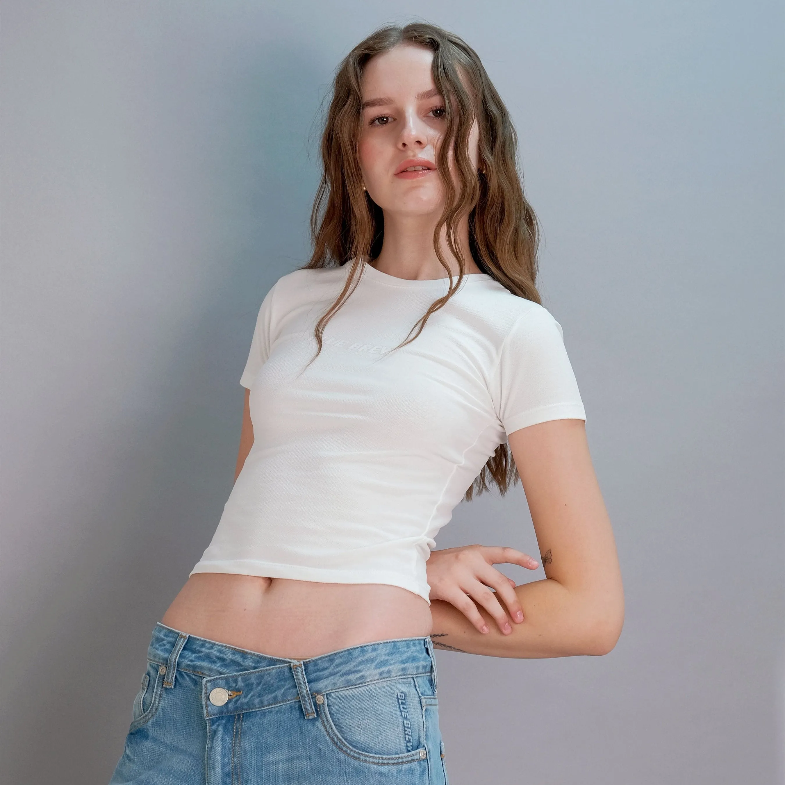 HUG ME TOP WHITE