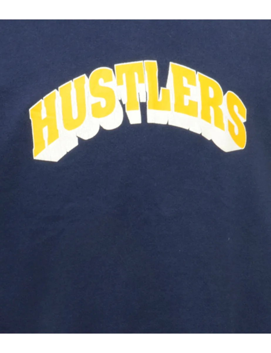 Hustlers Printed Sweatshirt - XL