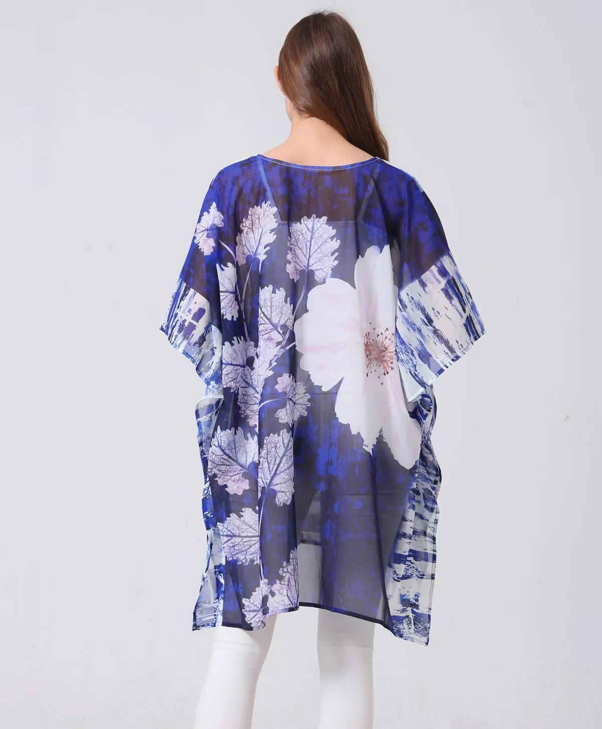 JC061908 Lotus V-Neck Tunic