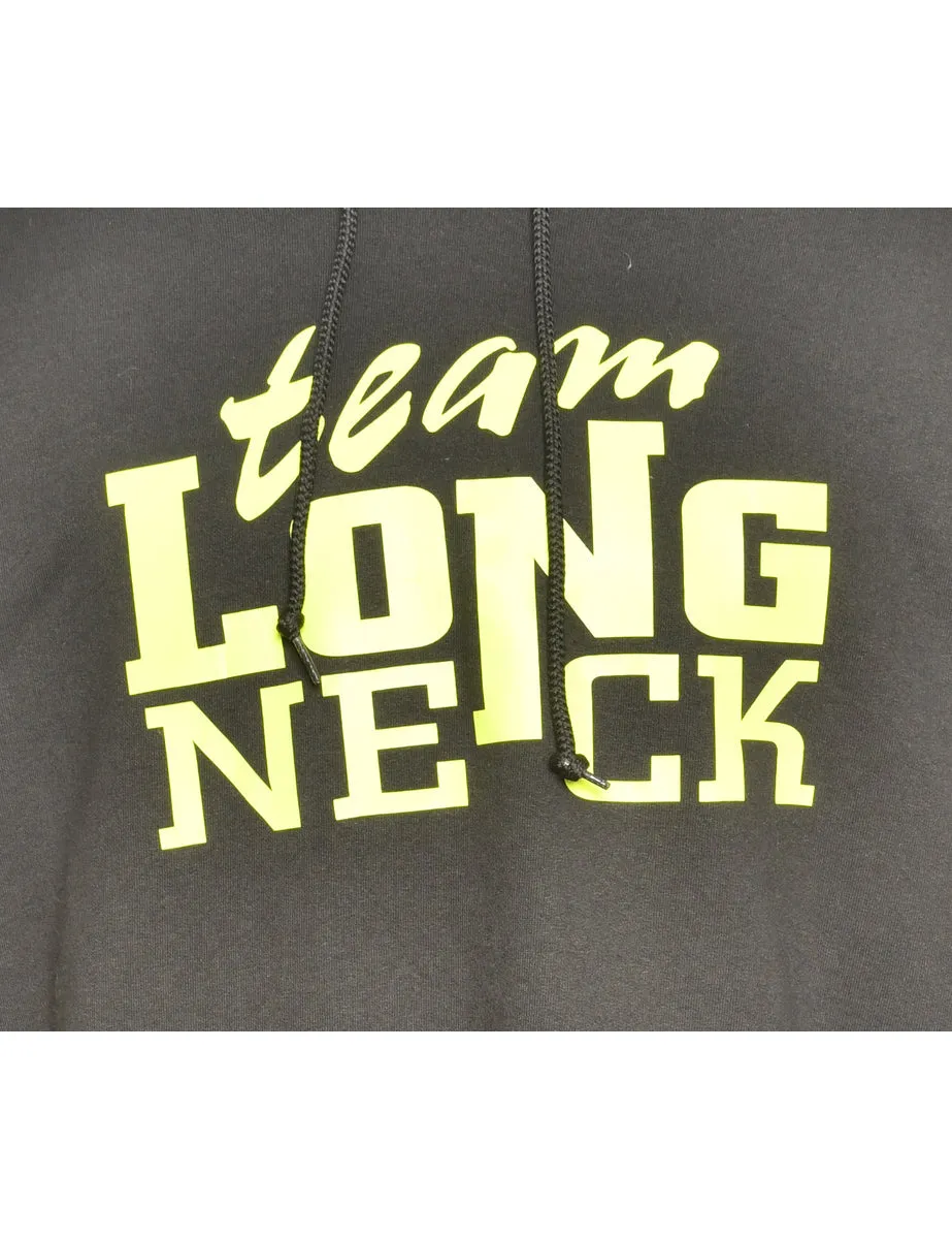 Jerzees Printed Hoodie - L