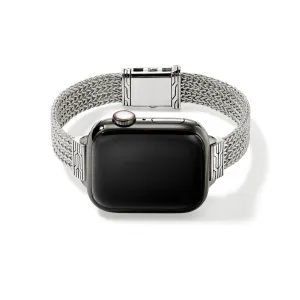 JOHN HARDY MEDIUM STERLING SILVER 12MM SMART WATCH BRACELET
