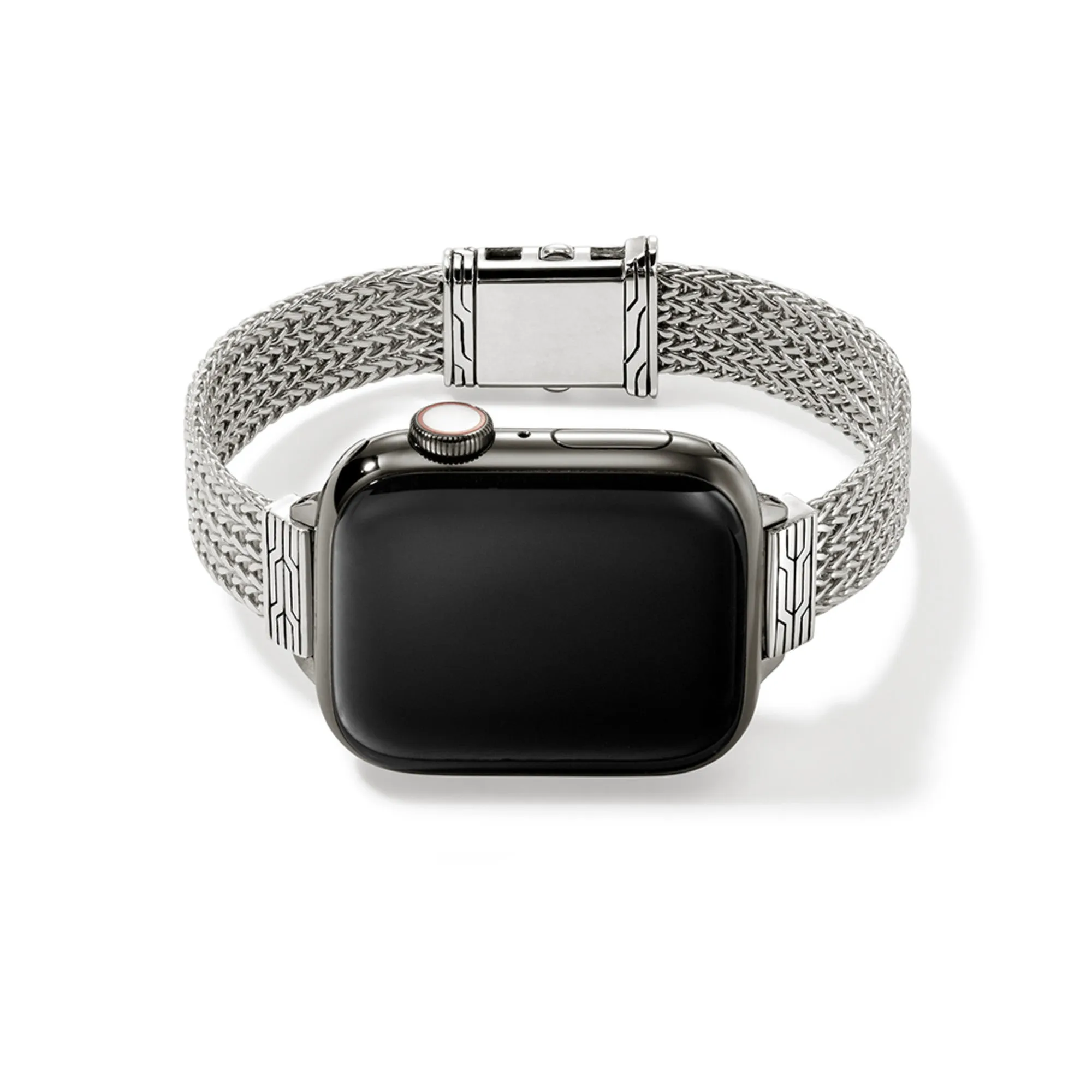 JOHN HARDY MEDIUM STERLING SILVER 12MM SMART WATCH BRACELET